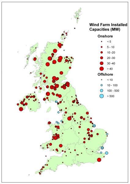 Wind farms in the UK - Wind Power in the UK