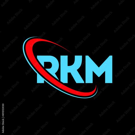 RKM logo. RKM letter. RKM letter logo design. Initials RKM logo linked ...