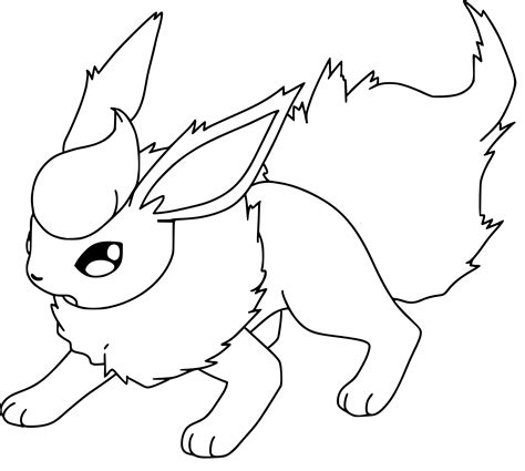 Coloriage Pyroli Pokemon à imprimer