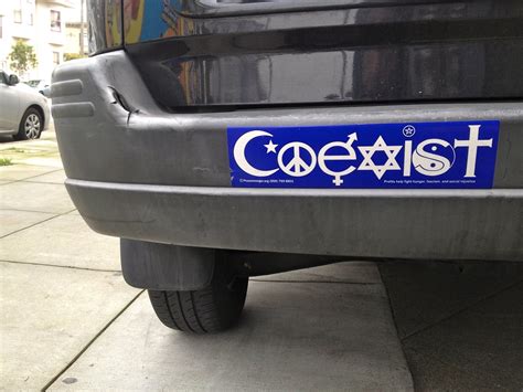 stock Coexist Bumper Sticker | Lynn Friedman | Flickr