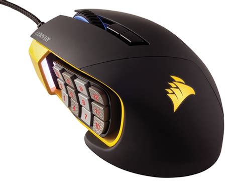 Corsair stellt Scimitar Pro RGB Gaming-Maus mit 16.000 DPI Sensor vor