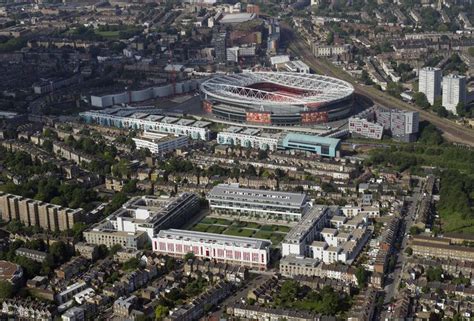 Highbury and Emirates Stadium 7 120614MAFC | Aerial view, Photo, Stadium