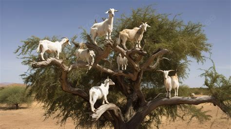 Goats In Trees Wallpaper