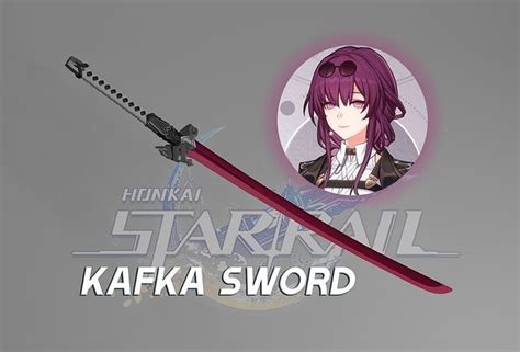 Honkai Star Rail - Kafka Sword 3D model 3D printable | CGTrader