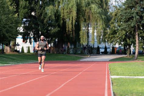 Man Run Training Outdoors stock image. Image of rest - 183034763