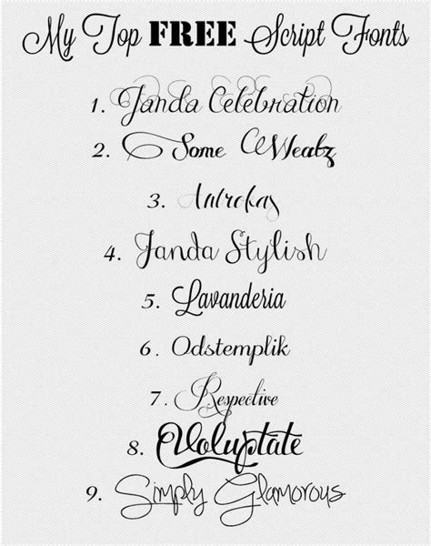 Free Calligraphy Fonts | Free script fonts, Fancy fonts, Free calligraphy fonts