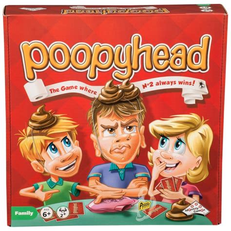 Poopy Head Game - Family Board Games UK