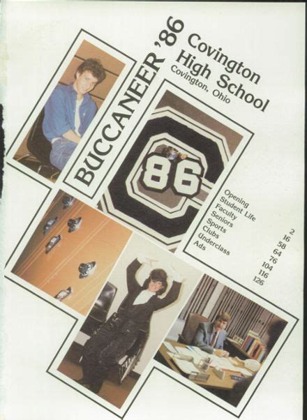 Explore 1986 Covington High School Yearbook, Covington OH - Classmates