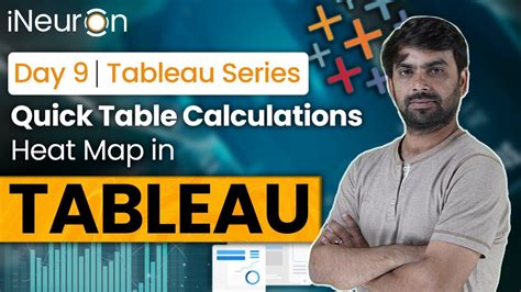 Heat Map Creation in Tableau | Quick Table Calculations | Tableau Tutorial - YouTube