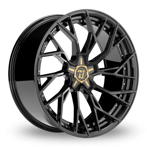 Wolfrace Voodoo Gloss Black 20" Alloy Wheels - Wheelbase