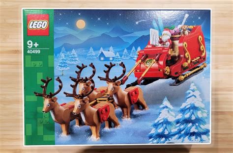 LEGO 40499 SANTA'S SLEIGH Review - Brickhubs