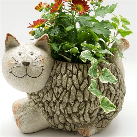 Cat Planter Pet Planter Cat Garden Planter Cat Lovers - Etsy UK