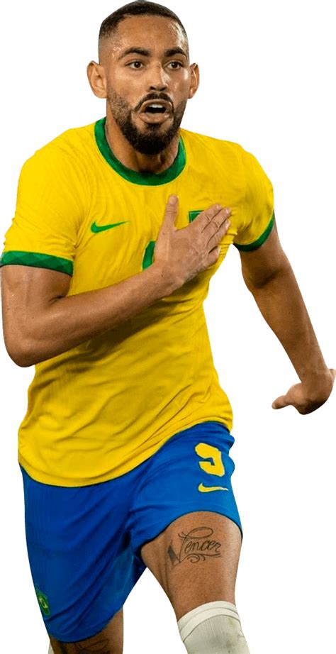 Matheus Cunha Brazil football render - FootyRenders