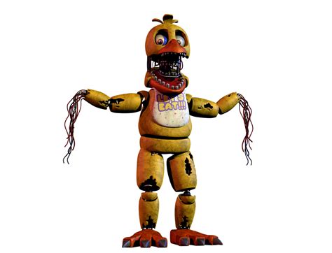 Withered Chica v3 Full Body by CoolioArt on DeviantArt