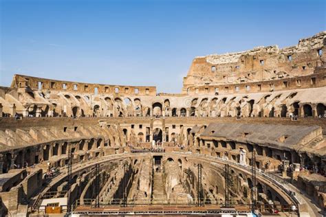 Interno di Colosseum Roma fotografia stock. Immagine di largamente - 45415892