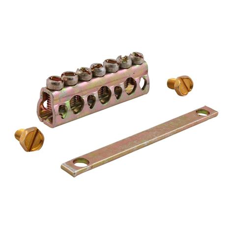 GE Ground Bar Kit for PowerMark Plus Circuit Breaker Panels, UL Listed, E22901, 7 Inches Length ...