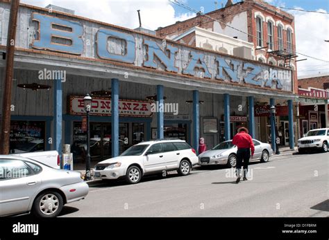 Bonanza Casino Virginia City Ghost Town Nevada North America Stock ...