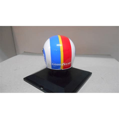 CASCO/HELMET FORMULA F1 1973 FRANÇOIS CEVERT (TYRRELL) 1:5 SPARK EDITIONS - BCN STOCK CARS