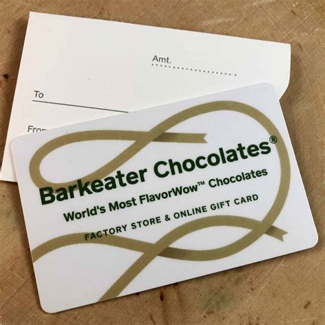 Chocolate Gift Card | Barkeater Chocolates