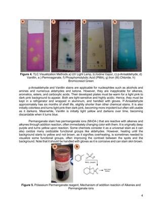 Experiment 3: Thin-layer Chromatography and Column Chromatography | PDF