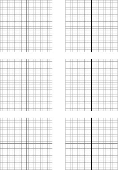 Graph Paper Printable With X And Y Axis | Printable Graph Paper