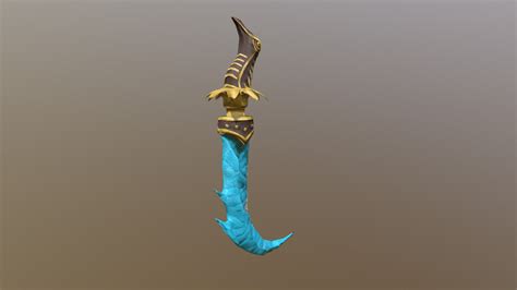 Dagger - 3D model by melainekenner [8f5c642] - Sketchfab