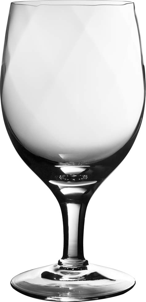 Empty wine glass PNG image