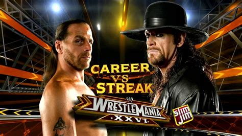 The Undertaker vs Shawn Michaels WM 26 Promo Theme "Running Up That ...