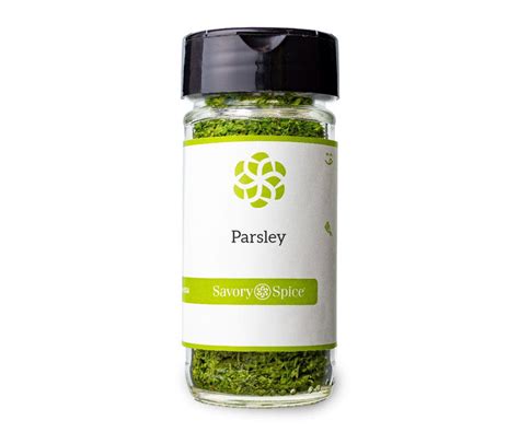 Dried Parsley Flakes and Leaves | Savory Spice