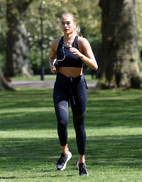 Arabella Chi - Workout candids in the park in London-13 | GotCeleb