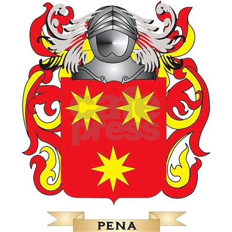 Pena Coat of Arms (Family Crest) Picture Frame by Tshirts-Plus - CafePress