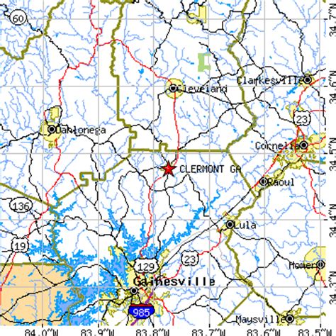 Clermont, Georgia (GA) ~ population data, races, housing & economy