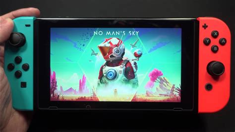 No Man's Sky On Nintendo Switch Gameplay - YouTube