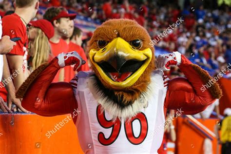 Swoop Redtailed Hawk Mascot Utah Utes Editorial Stock Photo - Stock Image | Shutterstock