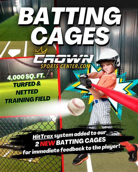 Batting Cages - Crown Sports Center