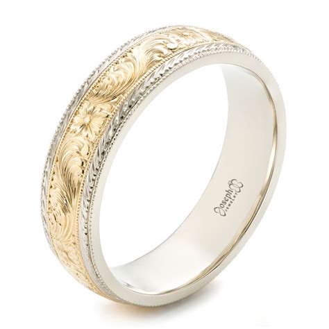 10K 14K 18K Solid Gold Wedding Ring For Men Women Yellow ...