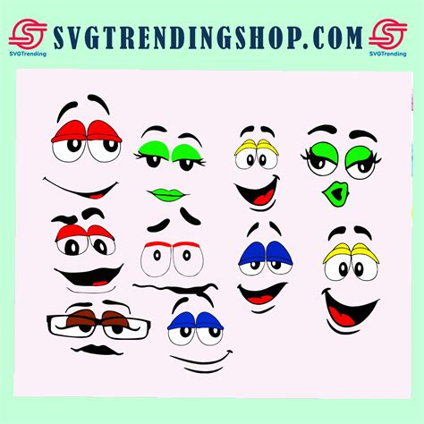 M & m?s face bundle, m and m, mm candy, mm candy svg, candy, candy svg ...