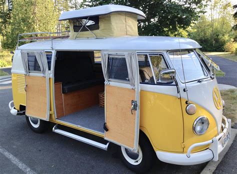 1967 Volkswagen Bus Camper for sale on BaT Auctions - sold for $37,250 ...