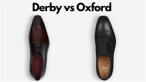 Derby vs Oxford Shoes | Men's Lifestyle, Style & Hip Hop Culture