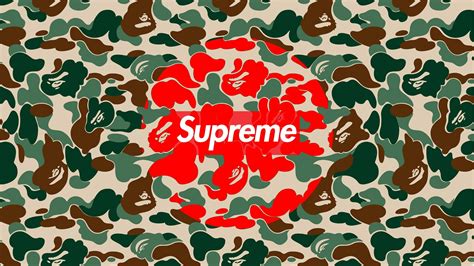 🔥 Download Supreme Bape Logo Wallpaper On by @katietucker | Supreme ...