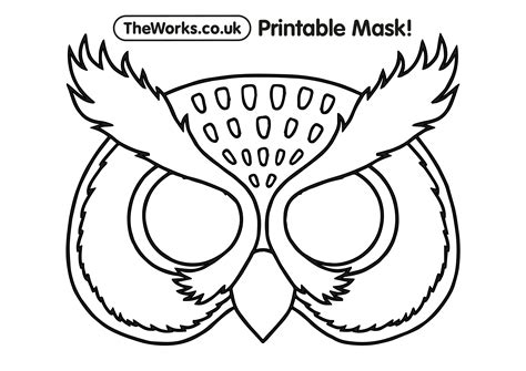 Print At Home Animal Masks | The Works