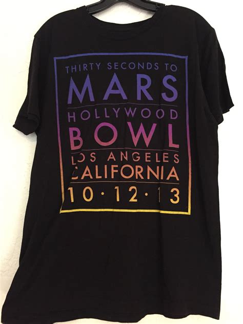 Thirty Seconds to Mars Tour Shirt, 30 Seconds to Mars T Shirt, Band t ...