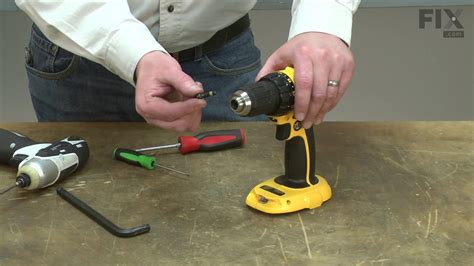 DeWalt Cordless Drill Repair - How to Replace the Screw - YouTube