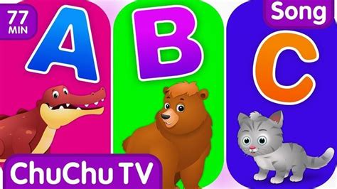 ChuChu TV Alphabet Animals Tune with Animal Names & Animal Sounds ...