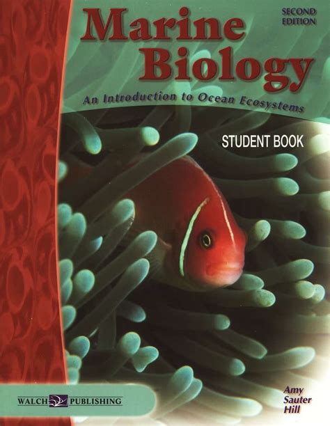 Marine Biology Student Book from Walch Publishing - Curriculum Express