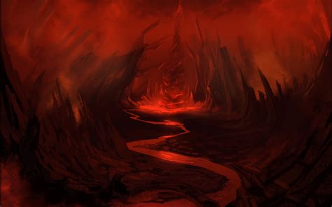 Set in Hell | Heaven and hell, Creepy art, A level art