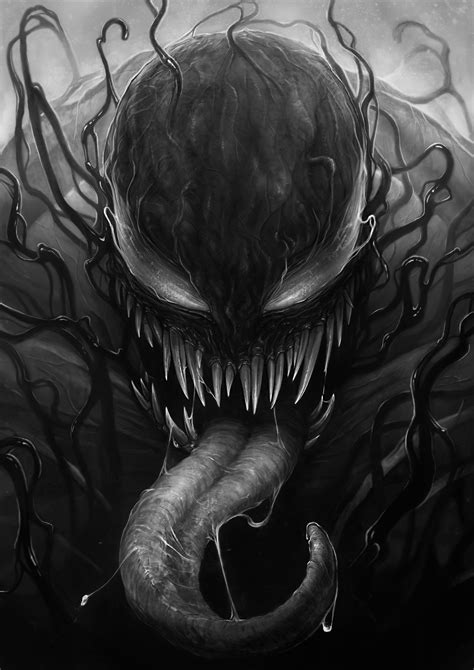 Comics Venom Art by Alan Lugon Ferreira