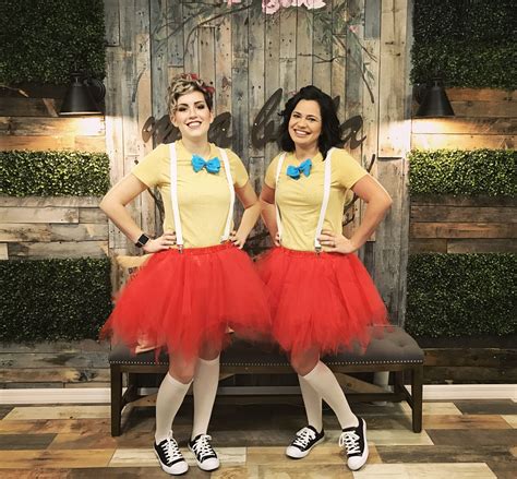 Alice in wonderland Tweedle Dee and tweedle dum costumes , diy | Alice ...