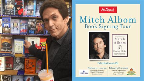 Mitch Albom Book Signing Tour In Manila