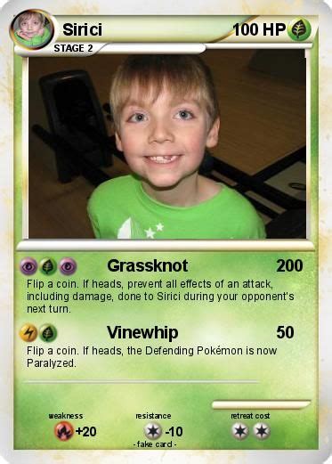 My pokemon card - Make your own pokemon card...cool site!